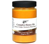 450 g Miel avec Gingembre, Curcuma, Poivre Noir, non chauffé, immunostimulateur naturel