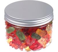 450 ml PET pot transparent, avec couvercle en aluminium, 30 pièces