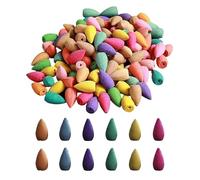 450 pièces Cônesd'Encens,Cônesd'EncensàReflux,Cônesd'EncensàRefoulement,Encens Cone,Cônes Encens Naturel, pour Reflux, brûleurd'encensàreflux, Fontaine, décoration de la Maison (Mixte)