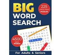 4500 BIG Word Search Puzzles for Adults & Seniors: 225 Large Print Puzzles to Relax, Have Fun, and Keep Your Mind Active