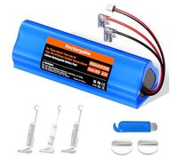 4500mAh/21,6V Aspirateur Batterie pour Tineco Floor One S3, Floor One S3 Breeze, pour Tineco S2, Floor One S2 Batterie Longue durée (1 Batterie + 1 Pinceau + Ruban adhésif 3M)