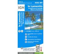4502mt lamentin-ste marie francois presqu'ile de la caravelle - Collectif - Ign Institut Geographique National - broché - Atlas / carte