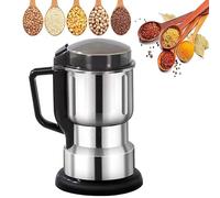450g Small Household Grinder, Grain Mill Grinder, 25000 tr/min de petite machine à poudre ménagère avec lame en acier inoxydable, pour les herbes sèches, le maïs, le poivre, le café