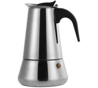 450Ml Cafetière Italienne Induction En Inox Moka Pot - 9 Petites Tasses