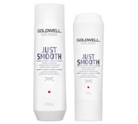 450ml Goldwell Dualsenses Just Smooth Taming Set (Shampoo 250ml + Conditioner 200ml)