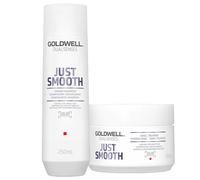 450ml Goldwell Dualsenses Just Smooth Taming Set (Shampoo 250ml + Treatment 200ml)