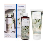 450ml KORRES JASMINE Collection Soins du corps (gel douche 250 ml + lait douche 200 ml)