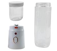 450ML Mélangeur Portable pour Shakes et Presse-agrumes Rechargeable Blender Fruit Juicer Mixer pour Voyage/Bureau/Gym/Sport Robot culinaire