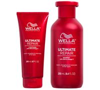 450ml Wella Professionals Ultimate Repair Kit quotidien petit format (shampoing 250 ml + après-shampoing 200 ml)