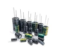 450V 2.2uf 3.3uf 4.7uf 6.8uf 10uf 15uf 22uf 33uf 47uf 68uf 82uf 100uf 220uf Aluminum Electrolytic Capacitor 100v 200v 250v 400v AUOQKQUT(450v22uf 10pcs)