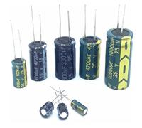 450V 400V 250V 200V 160V 100V 63V 50V 10uF 22uF 33uF 47uF 68uF 100uF 220uF 330uF 470uF 680uF 1000uF Electrolytic Capacitor AUOQKQUT(3pc 22uF 450V 13x20)