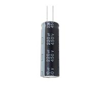450V220UF volume 18x50mm 450v 220uf aluminum electrolytic capacitor 220mfd 220mf 220uf 450vdc 450wv 2.2uf 3.3uf 4.7uf 6.8uf 10uf NWPNLXEA(450v150 18x35 5pcs)