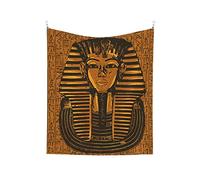 452 Tenture Murale Pyramide De La Mort De L'Égypte Ancienne Pharaon Murale Tapisserie Murale Moderne Tapisserie Tenture Portable Tenture Pour Cadeau Dortoir Décoration 73x95cm