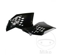 Polisport Off Road Ktm Sx/sx-f 07-10 Exc/exc-f 08-11 Xc 08-10 Xc-f 08-09 Radiator Shrouds Noir