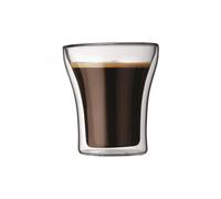 Set 2 verres - BODUM - Assam - Double paroi - 0.2 l - Transparent