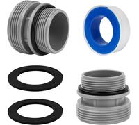 4560 Guide de natation pour adaptateur Intex 38 mm,adaptateur de tuyau de piscine,40 mm vers DN40 (1 1/2"") pour pompe de filtration Intex Coleman Hayward