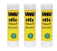[45611-3] UHU Lot de 3 Bâtons de colle sans solvants 21 g