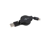 45743 Câble USB 2.0 USB mâle A, USB C mâle 1m noir Goobay