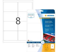 [4575] HERMA Etui de 160 Etiquettes Film SPECIAL 99,1 x 67,7 mm Enlevable Res...