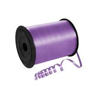 457m Ruban Violet Clair 5mm Largeur,Ruban Bouclé pour Ballon Anneau Bouquets Couture Nœuds Brillant,Emballage de Cadeaux,Accessoire Décoration Bricolage,pour Mariage Anniversaire Noël Fête Nouvel An