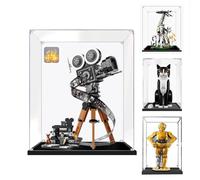 45cm Hauteur 3mm Vitrine pour Lego Tribute Camera 43230 Tallneck 76989 Cat 21349 75398,25x25x45cm Grand Boîte de Présentation pour Figurine