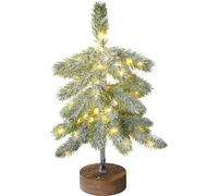 45CM Led Bonsai Sapin de Noël Lumineux, Mini Arbre de Noël Artificiel Avec Lumière Nocturne Luminaires Décoratifs Pour Noël Fête Intérieure Décoration