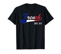 45e cadeau d'anniversaire French since 1976 45 ans France T-Shirt