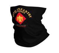45E Division D'Infanterie - Thunderbird en Guerre Multi-Usage Écharpe Demi-Visage Élastique Décoration Faciale Cache-Col pour Jogging Course À Pied Ski
