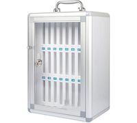 45HaoAMZ Armoire de rangement pour téléphone portable avec compartiments numérotés Transparent