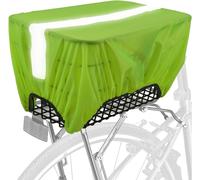 45l Rain Cover For Rain Cover,Bike Basket,Bicycle Pannier Rack,Waterproof Cover With Reflective Strips,Bright Green