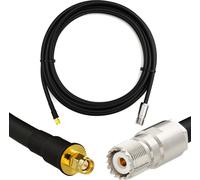 45m SMA mâle vers SO239 UHF Câble coaxial - Résistant aux intempéries 8D-FB Câble d'extension à ultra faible perte SMA mâle / SO-239 - Câble PL à faible perte pour radio CB HAM radio SWR antennes radi