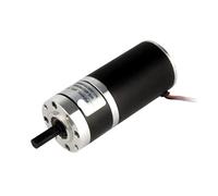 45MM DC Planetary Reduction DC electronic starter 12V 24V 5-1600RPM Speed Control High Torque 43W DIY AGV Coffee Grinder Robotic Arm NWPNLXEA(MOTOR with bracket,137RPM_24V)
