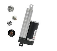 45MM POWER Thrust DC Putter Straight Reciprocation Vertical Lift Rod Aluminum Alloy electronic starter 12V24V36V48V IINKUEYK(7mm 150KG-150MM,12V)