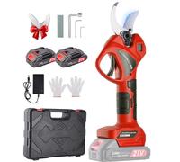 45mm Sécateur Électrique Sans Fil: Sécateur électrique Portable avec 2 batteries 21 V/2000 mAh, Sécateur à Batterie Portable avec Lame SK5, Secateur electrique sans fil pour Vigne, Olivier, Haies