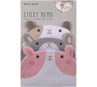 45pcs Animal Feuillets Autocollants,Mini Notes Autocollantes,Self-Sticky Notes,Sticky Notes Memo,Pour L'école,Mémo De Bureau.(4)