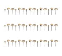45Pcs Brass Wire Brushes Kit | Exceptional Polishing Tools for Metal / Wood / Stone | Oxidation Removal & Exterior Maintenance | 3 Brush Types with 0.1 - 1.0in Heads