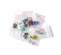 45PCS JML06 Trimmer Capacitor Assorted Kit 9Value 5PF~120PF Variable Capacitors Set Pack 5PF 10PF 20PF 30PF 40PF 50PF 60PF 70PF MQXFCZUX