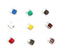 45pcs Variable Trimmer capacitor Assorted Kit JML06 5pf 10pf 20pf 30pf 40pf 50pf 60pf 70pf 120pf Adjustable capacitors set pack MQXFCZUX
