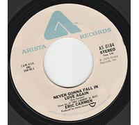 45vinylrecord Never Gonna Fall In Love Again/No Hard Feelings (7"/45 rpm)