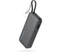 45W Batterie Externe 20000mAh Power Bank,Batterie Externe Charge Rapide avec Cable Intégré USB C,Batterie Portable pour iPhone 17/16