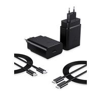 45W Chargeur pour Samsung Charge Rapide USB C pour Samsung Galaxy S25 Ultra/S25+/S25/S24 Ultra/S24+/S24/S23/S22 /S21,Z Fold 6/Flip 6, Note 20 10, Tab S8 S9 Fast Charger 2M Type C Câble