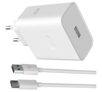 45W Chargeur Rapide Avec Câble Usb C 1M 6A Pour Oppo Reno13 Fs 5G/A5 Pro/A40/A3/A3X/A60, Supervooc Chargeur Secteur Pour Real[U717]