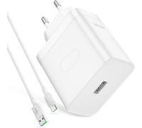 45W Chargeur Rapide Avec Câble Usb C 1M 6A Pour Oppo Supervooc Charge,Supervooc Chargeur Secteur Pour Oppo Reno 12F 12 Reno 11F A80 A18 A16 Find X7 Ultra X6 Pro Oneplus 13 Nord 4 Ce 4 Lite Ce 3 Lite