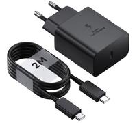 45W Chargeur Rapide Pour Samsung, Port USB Type C Cable Compatible avec Samsung Galaxy S24 ,S23,S25 Ultra,S26/S21 FE 5G ect(2m)