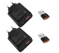45W Chargeur USB C 18W USB A Adaptateur,pour：Samsung Galaxy Ultra S25/S24/S23/S22/S21/S20/S20+/Note 20/10/9/8/A73/A53/A52/S10/S9,iPhone 1716 15/Pro/Pro Max/Plus,iPad,Moto,Google,Chargeur Rapide,Noir