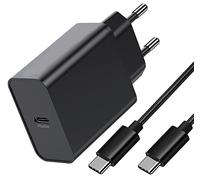 45W Chargeur USB C Rapide et Câble pour Samsung Galaxy S24 S25 Ultra/S23 Plus/S23/S22 Ultra/S22+/S21 S20 FE,Note 10 Plus/20 Ultra,A54 5G/A14 A34 A53 A23 A33 A55,Tab S7 S8 S6,Prise Adaptateur Secteur