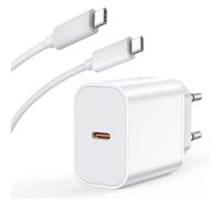 45W Chargeur USB C Rapide for iPhone 17 16 15/17 16 15 Pro/17 16 15 Pro Max/17 Air/16 15 Plus/iPad Pro/iPad Air, Samsung S25 S24 S23, Prise Adaptateur et Type C 2M Cable Secteur Fast Charger