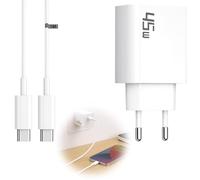 45W Chargeur USB C Rapide pour Samsung Galaxy S25 ULtra/S24 Ultra/S23 FE/S25+/A56 5G/A36 5G/A26 avec 1m câble USB C PD GaN Adaptateur Type C Chargeur pour Google Pixel 9/9a/9 Pro XL Fold Charge Rapide