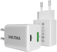 45W Fast Usb Charger - Dual Port Usb-C And Usb-A Charger Efficient Usb Wall Adapter With Gan Technology Compatible With I-Phone 15 And Below, Samsung S And Note Series
