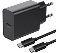 45W Mains Charger And Cable For Samsung Galaxy S24/S24 Plus/S24 Ultra/S25 Ultra/S25 S23+/S23 Ultra/S21 S20/S23 Fe,Note 20,A54 A25 A53 A33 A34 A55 5G/Z Fold 5 4 Quick Charge Usb C Adapter Socket